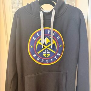 Men’s Large Antigua Black Denver Nuggets Hoodie